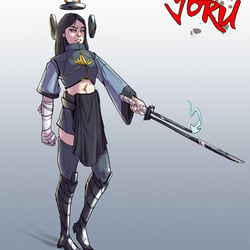 Characterdesign – Blue Lotus – Comic