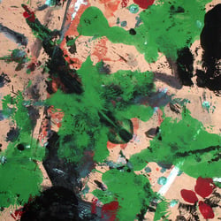 wasserlösliche Farben, 48×54cm