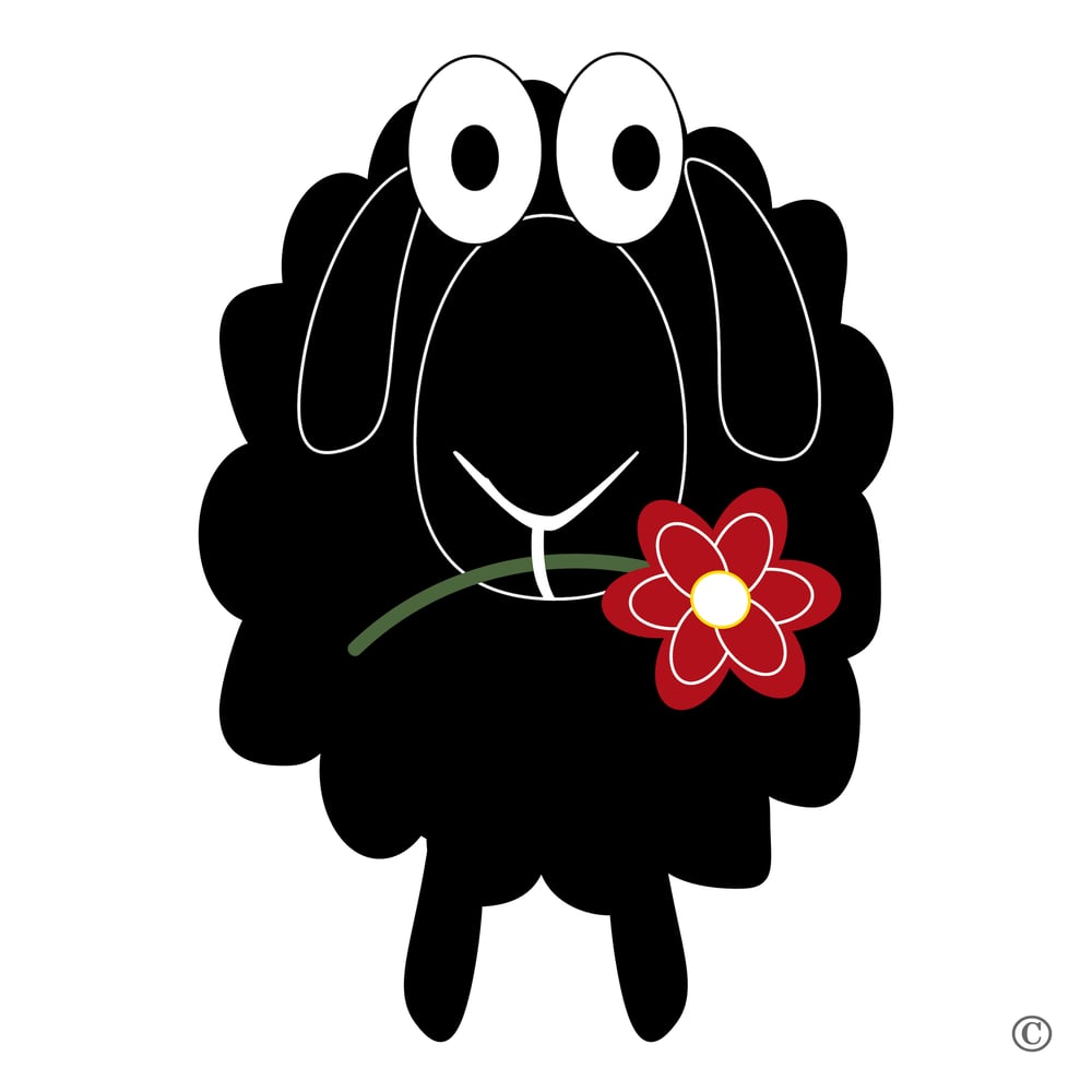 Schaf Blume