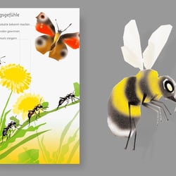 Frühlings-Mailing einer Werbeagentur