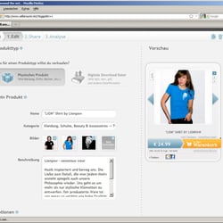 Konzeption & Design: sellaround.net Plattform & Webwidget (bei Maria GmbH)