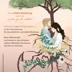 Grafik – & Illustration _ Innenseite _Thema: Selbstliebe, der Schlüssel zur glücklichen Beziehung