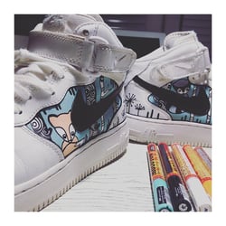Schuh-Verschönerung..