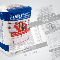 Verpackung // Sack 15 kg FUGLI® Fester Fugensand