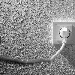 Der Strom kommt aus der Steckdose