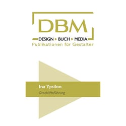 Visitenkarte für Buchversandhandel – Projektarbeit
