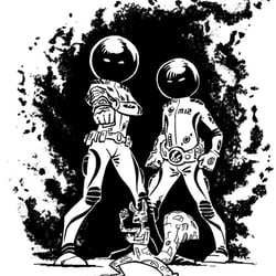 Aliens und Robotereichhorn – Vier durch die Zeit