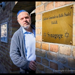 Max Privorozki, President of the Jewish Community of Halle