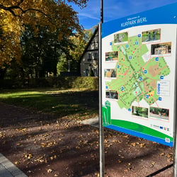 Beschilderung Kurpark der Wallfahrtsstadt Werl – Gestaltung und Layout