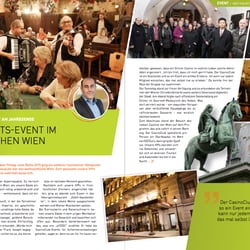 CasinoClub-Artikel für Kundenmagazin (Thema: Wien)