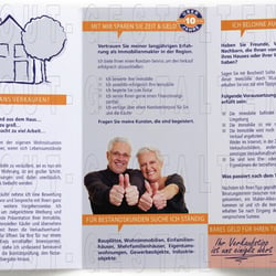 Immobilien-Flyer erstellen | Layout gestalten