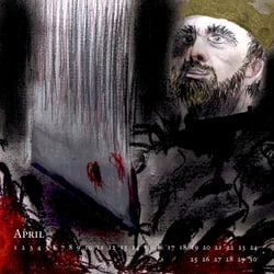 Tischkalender (Illustrationen) zu Stanislav Lemm-König Murdas