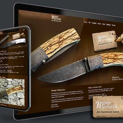 Website und Logo Reiner Grösche – WordPress