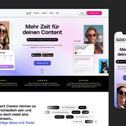 Influix – Website Desktop+Mobile