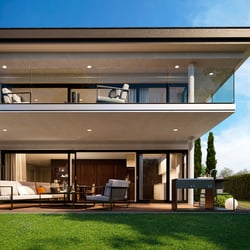 Architekturvisualisierung, Luxusvilla in Österreich