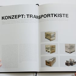Dokumentation der Diplomarbeit in Buchform, Innenseiten