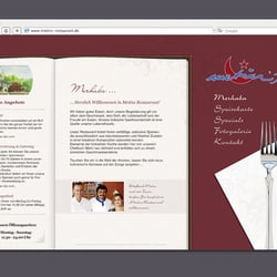 Internetseite für ein türkisches Restaurant
