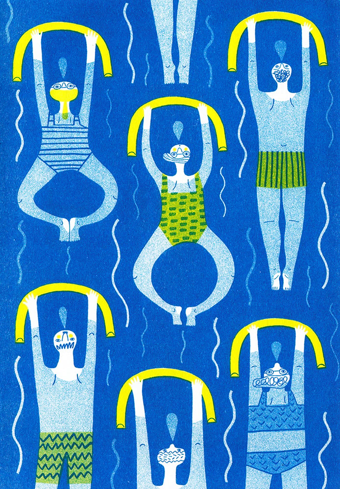 How to Swim Illustration 1