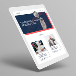 UX und Gestaltung Oseon Website