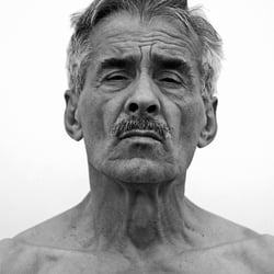 s/w portrait