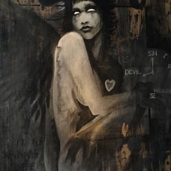 Gemälde 100 × 160  cm Ausstellung 2007