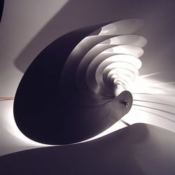Prototyp parametrisch erzeugte Lampenschirme, lasergeschnitten