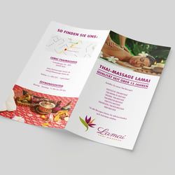 Lamai Thaimassage – Flyer