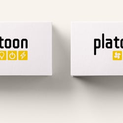 verschiedene Logoentwürfe für Platoon