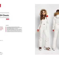 One-piece ski wear range for women