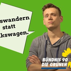 Freistellen „Wahlplakat“