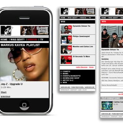 microsite for mobile telephone