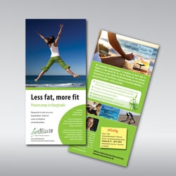 Flyer für ein Powercamp