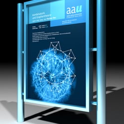 Veranstaltungsplakat, AAU