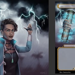 Rainmaker – Illustration and Preview on Card
