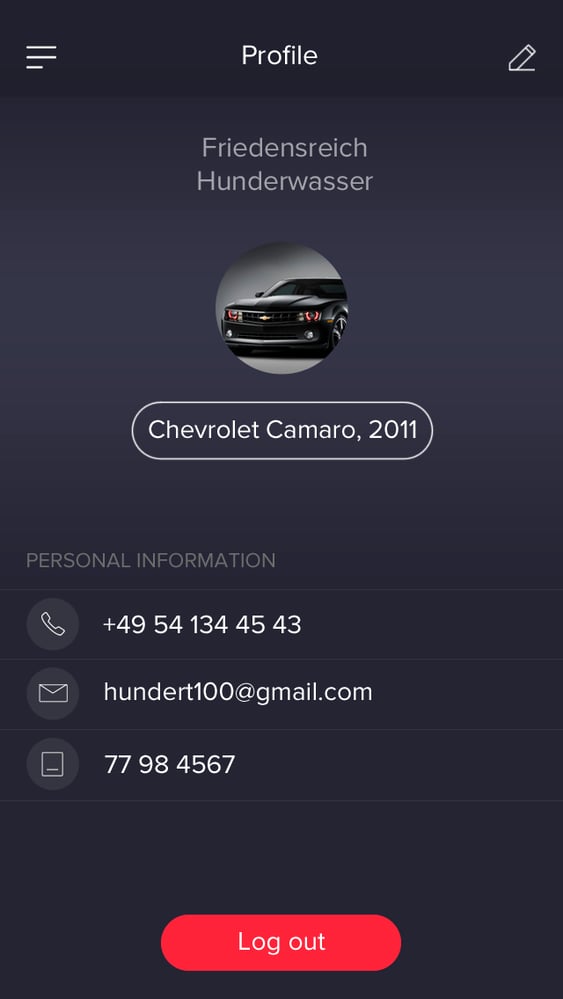 Car insurance mobile calculator for iPhone