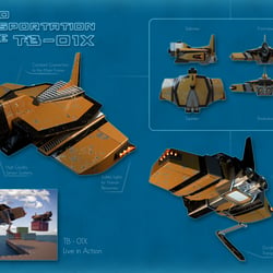 Cargo Transportation Drone TB-01X