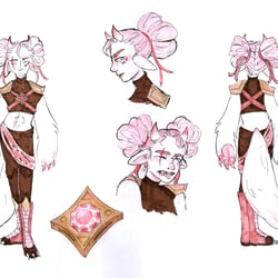 Character Concept Krieger – Copic Marker