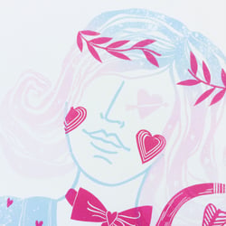 Cupid-Valentines-Girl-Linocut-Anna-Hermsdorf 03