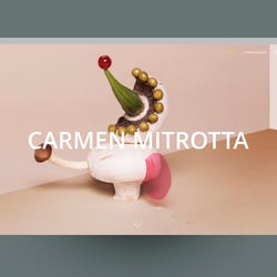 Web design (wordpress) für die Fotografin Carmen Mitrotta_Homepage