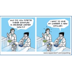 Comicstrips im Cartoon-Stil für die Eppendorf AG