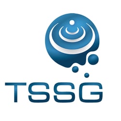 Original TSSG logo used gradients