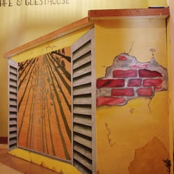 Rezeption im Birdnest Guesthouse in Kuala Lumpur
