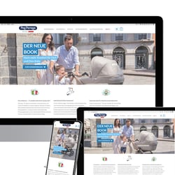 Pegperego – Website und Online-Shop