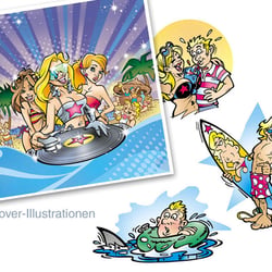 CD-Cover-Illustrationen