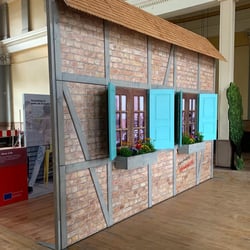 Konzeption, Grafik und Produktion von Messestand Smart Country Brandenburg