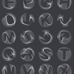 Buchstabengewitter by Ingo Italic