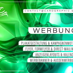 Werbung – Plakate, Flyer & Außenwerbung