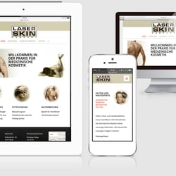 Laser Skin Company – Website Relaunch
