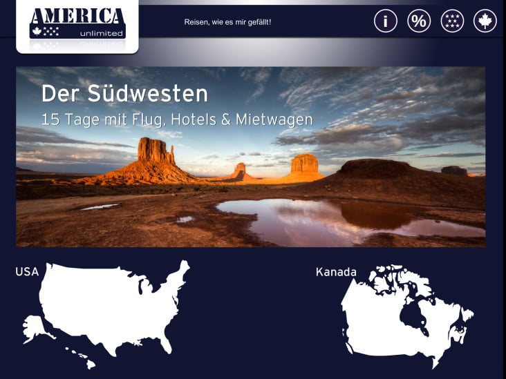America Unlimited iPad App