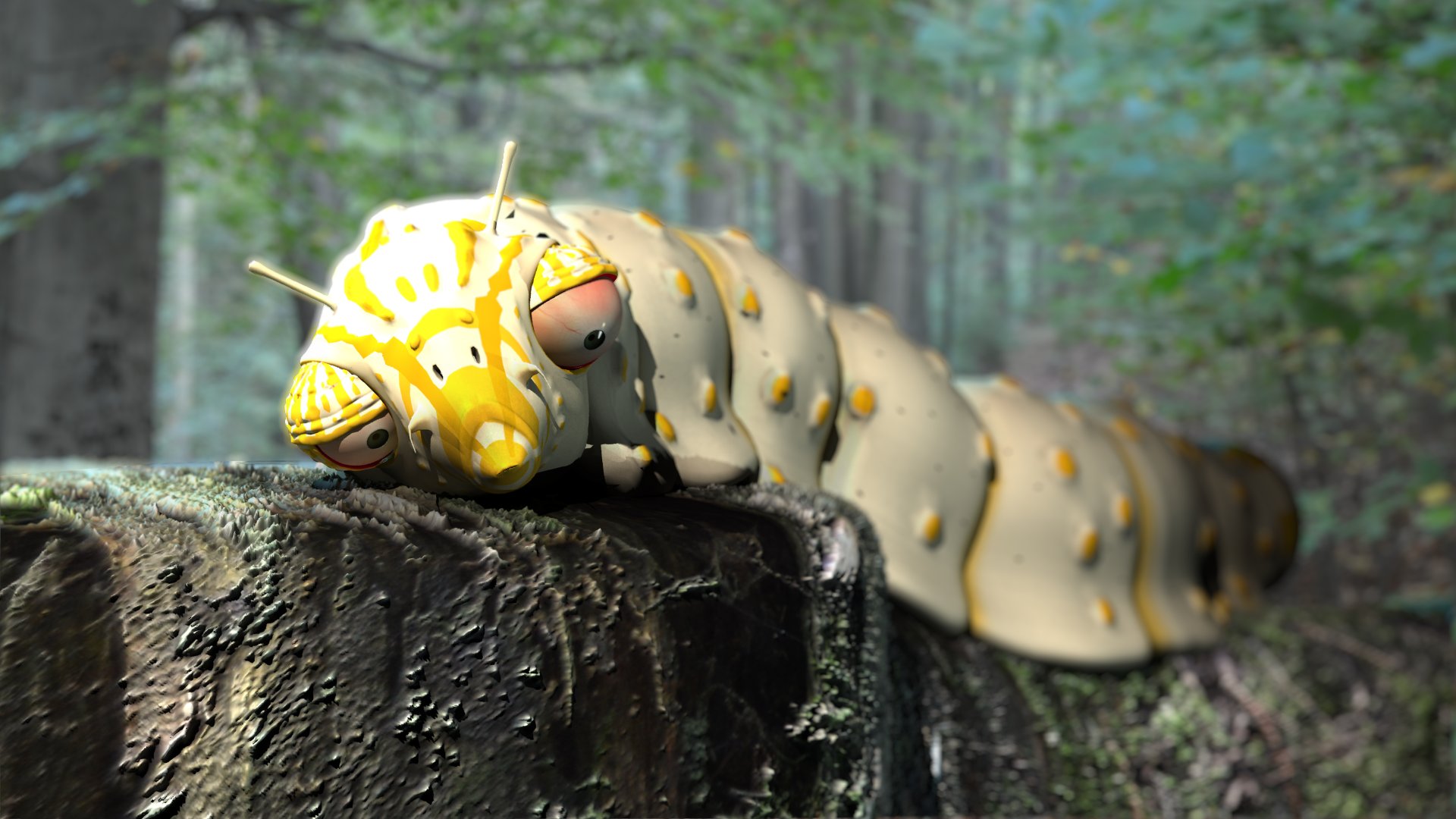 Worm Character